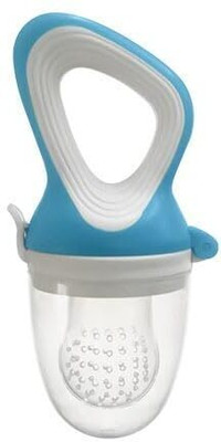 Smiley mia Baby Fresh Food & Fruit Feeder/Nibbler Pacifier Silicone | Extra Silicone Mesh Teether and Feeder(Multicolor 03)