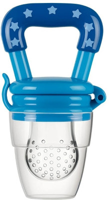 Tinny Silicone Baby fruit Feeder/BPA Free/Food Feeder/Silicone Food Nibbler Feeder(Blue)