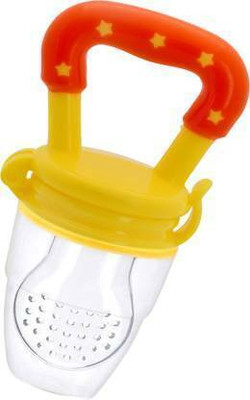 SHISHI SHISHI7367Silicone Fruit Teether for Baby Teether and Feeder(Yellow)