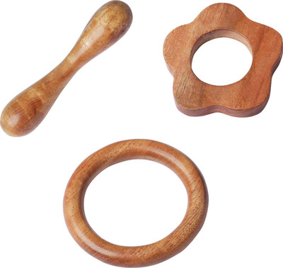 TINIGREEN StarRing Dumbbell Teether(Natural)