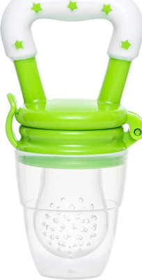 Akshita Sillicon Feeder | Fruit Teether | Nippler | Feeder | Baby Feeder | Feeder(Green)