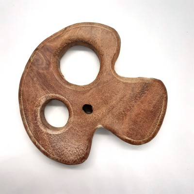 REVA Neem wood teether toy skull 1 Teether(wooden)