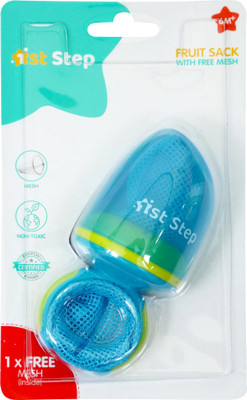 1st Step BPA Free Fresh Fruit Feeder Sack Feeder(Blue)