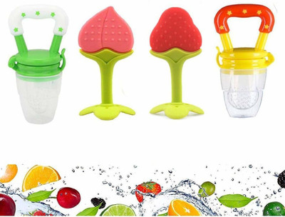 smilykid New_Nibbler Soother272 Teether(Multicolor)