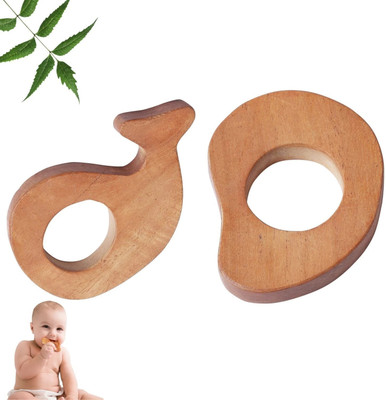 TINIGREEN DOLPHIN-MANGO Teether(Natural)