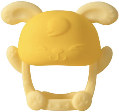 smilykid Double the protection, double the fun Molar Bite baby Teether(Yellow)