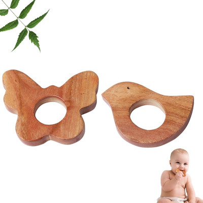 TINIGREEN BUTTERFLY-DOVE Teether(Natural)