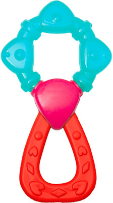 Adore Luscious 2 in 1 Water Teether- Flower Teether(Blue)