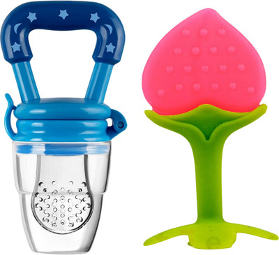 Babylib BFN-BT M15 Teether and Feeder(Blue, Pink)
