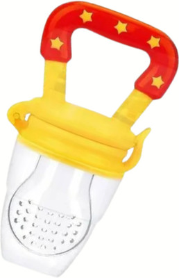 Babylib 3+ Months Feeding Trand Handle Silicon SQUZEE Fruit Nipple Feeder(Multicolor)