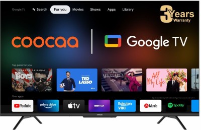 View Coocaa 108 cm (43 inch) Ultra HD (4K) LED Smart Android TV(43Y72)  Price Online