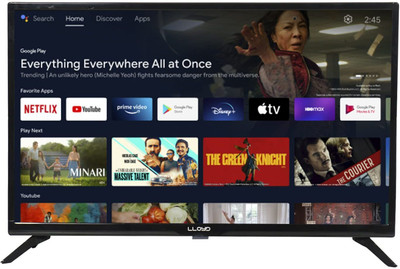 Lloyd 80 cm (32 inch) HD Ready LED Smart Linux TV with A+ Grade Panel(32HS410D)