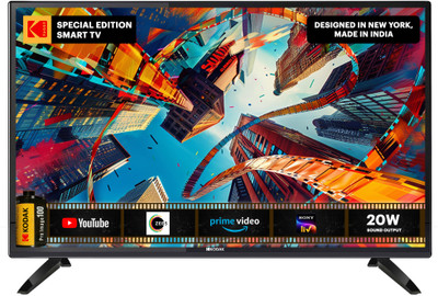 KODAK Special Edition 60 cm (24 inch) HD Ready LED Smart Linux TV with 20W Sound Output(24SE5002)