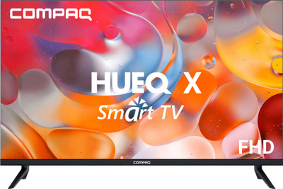 Compaq 109 Cm (43 Inch) Full HD LED Smart Coolita TV 2023 Edition With Dolby Audio,WCG+,Screen Casting,Experience Stabilisation Engine (CQV43FDS) For Rs. 12999 @ 50 %