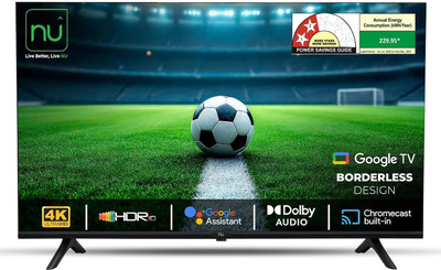 80 cm (32 inch) QLED HD Ready Smart Google TV with Mount(LED32QUGNX)