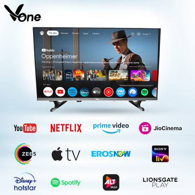 80 cm (32 inch) Full HD LED Smart Android TV with ONE(32ZZB)