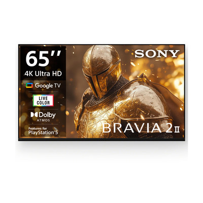SONY BRAVIA 2 II 163.9 cm (65 inch) Ultra HD (4K) LED Smart Google TV(K-65S25BM2)