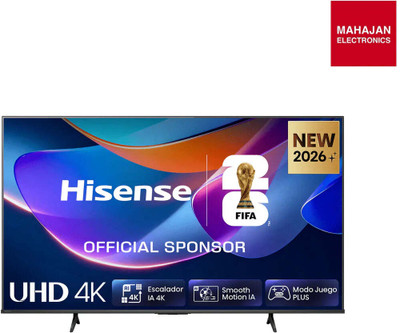 Hisense 109.22 cm (43 Inch) QLED Ultra HD (4K) Smart VIDAA TV 2026 Edition(43Q6S)