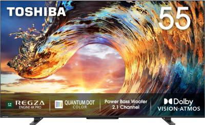 TOSHIBA M550LP 139 cm (55 inch) QLED Ultra HD (4K) Smart Google TV TV