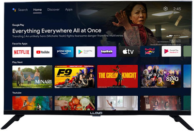 Lloyd 80 cm (32 inch) HD Ready LED Smart WebOS TV with Access all your favorite Movies and Shows with just a click from all major OTTs. Netflix, Prime Video, Youtube, Disney+ Hotstar and many more(32HS551E)