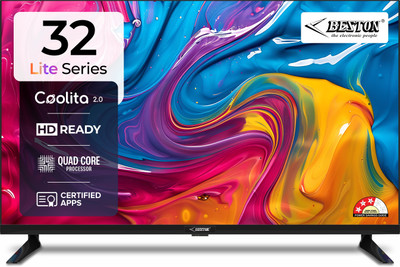 BESTON 80 cm (32 inch) HD Ready LED Smart Coolita TV 2025 Edition(BS32C2)