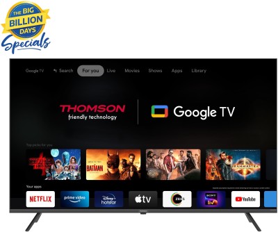 Thomson 164 cm (65 inch) QLED Ultra HD (4K) Smart Google TV With Dolby Vision & Dolby Atmos(Q65H1100)