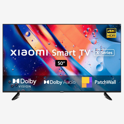 Mi X Series 125 cm (50 inch) Ultra HD (4K) LED Smart Android TV with Dolby Vision and Dolby Audio (2022 Model) Mi X Series 125 cm (50 inch) Ultra HD (4K) LED Smart Android TV with Dolby Vision and Dolby Audio (2022 Model)