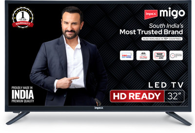 IMPEX 80 cm (32 inch) HD Ready LED Linux TV with 176 degree wide view(IXT 32 M0E9BH)