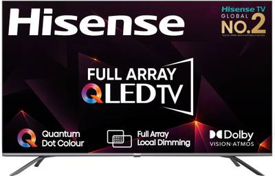 Hisense U6G Series 139 cm (55 inch) QLED Ultra HD (4K) Smart Android TV With Full Array Local Dimming  (55U6G)