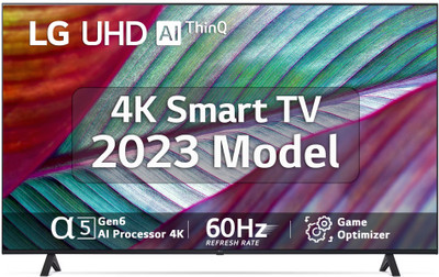 LG UR7500 139 Cm (55 Inch) Ultra HD (4K) LED Smart WebOS TV 2023 Edition With A5 AI Processor 4K Gen6 And 60Hz Refresh Rate, Magic Remote Capability (55UR7500PSC) For Rs. 43990 @ 39 %