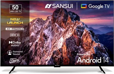 127 cm (50 inch) Ultra HD (4K) LED Smart Google TV 2026 Edition(JSW50UG23)