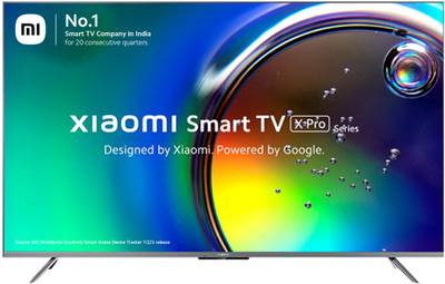 Mi X Pro 108 cm (43 inch) Ultra HD (4K) LED Smart Google TV with Dolby Atmos & Dolby Vision IQ