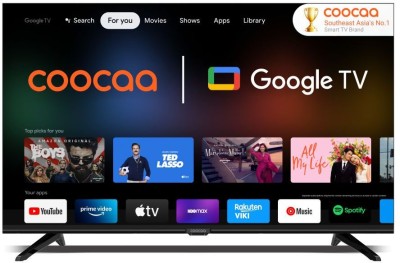 Coocaa Frameless 164 cm (65 inch) Ultra HD (4K) LED Smart Google TV with HDR 10 Dolby Audio and Eye care technology(65Y72)