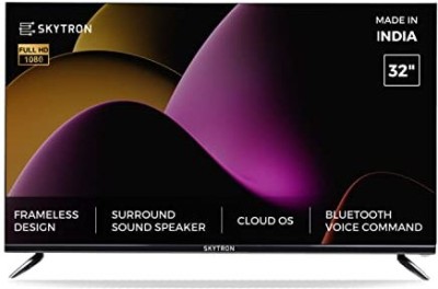 SKYTRON 80 cm (32 inch) HD Ready LED Smart Android Based TV(S32FHSC)