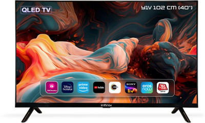 Infinix Y-Series 102 cm (40 inch) QLED Full HD Smart Linux TV 2025 Edition with wall mount(40Y1V)