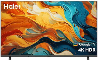 Haier K85 Series 165 cm (65 inch) Ultra HD (4K) LED Smart Google TV with 4K HDR, HDR-10, MEMC, 20W SOUND, DOLBY AUDIO(H65K85FUX)