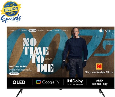 KODAK 126 cm (50 inch) QLED Ultra HD (4K) Smart Google TV With Dolby Atmos & Dolby Vision  (50MT5011)
