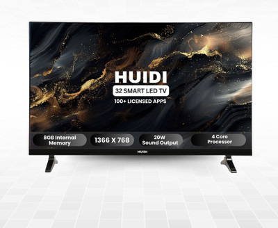 HUIDI 80 cm (32 Inch) HD Ready LED Smart Android Based TV with Game Mode(HD4FS PRO)