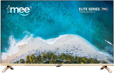 iMEE ElitePro 109 cm (43 inch) Full HD LED Smart Android TV  (43″ ELITE SERIES SMART PRO FRAMELESS LED TV-Gold)