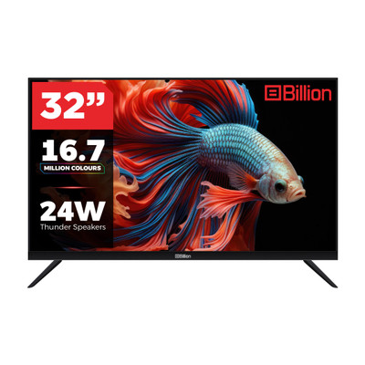 Billion 80 cm (32 inch) HD Ready LED TV 2026 Edition(32HDNDBEE1B)