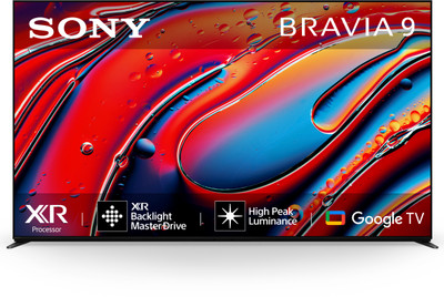 SONY BRAVIA 9 214.8 cm (85 inch) Ultra HD (4K) Mini LED Smart Google TV with Advanced AI Processor XR, Studio Calibrated, Dolby Vision Atmos(K-85XR90)