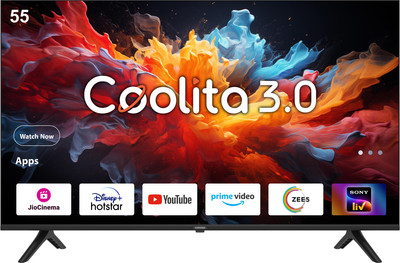 Coocaa 138 cm (55 inch) Ultra HD (4K) LED Smart Coolita TV with Dolby Audio and Eye Care Technology(55S3U Plus) Coocaa 138 cm (55 inch) Ultra HD (4K) LED Smart Coolita TV with Dolby Audio and Eye Care Technology(55S3U Plus)