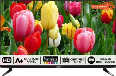 View Akai 80 cm (32 inch) HD Ready LED Smart Android TV(AKLT32S-FL1Y9M)  Price Online