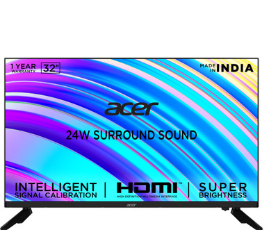 Acer N Series 80.01 Cm (32 Inch) HD Ready LED TV 2023 Edition  (AR32NSV53HDFL) For Rs. 7999 @ 47 %