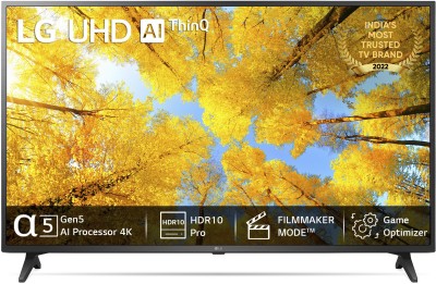 LG UQ7500 108 cm (43 inch) Ultra HD (4K) LED Smart WebOS TV 2022 Edition  (43UQ7500PSF)