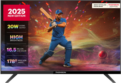 Thomson 80 Cm (32 Inch) HD Ready LED TV 2025 Edition  (32TM3290-25) For Rs. 6999 @ 56 %