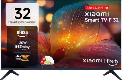 XIAOMI Fire Tv 80 cm (32 inch) HD Ready LED Smart Fire TV with High-Definition Display | Dolby Surround Sound | Vivid Picture Engine | Mi TV(L32MB-FIN)