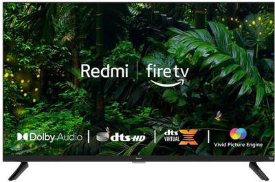 REDMI MI 80 cm (32 inch) HD Ready LED Smart Fire TV with Dolby Audio & DTS: Virtual X(L32R8-FVIN)