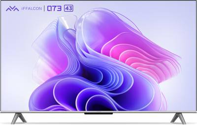iFFALCON by TCL 108 cm (43 inch) QLED Ultra HD (4K) Smart Google TV Dolby Vision and 30W Dolby Atmos