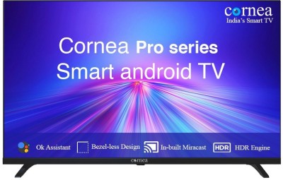 View CORNEA 80 cm (32 inch) HD Ready LED Smart Android TV(32CORFLSBT05)  Price Online